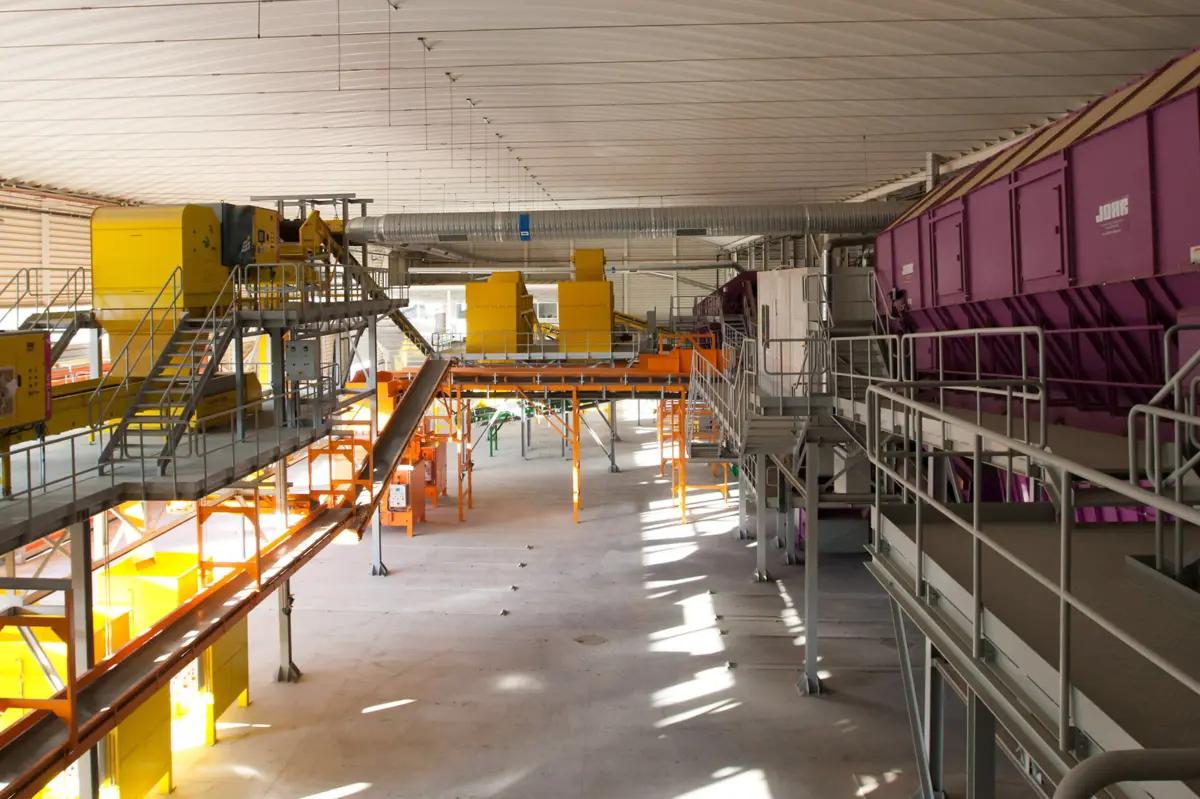 Acidente aconteceu na ERSUC - Resíduos Sólidos do Centro, em Aveiro