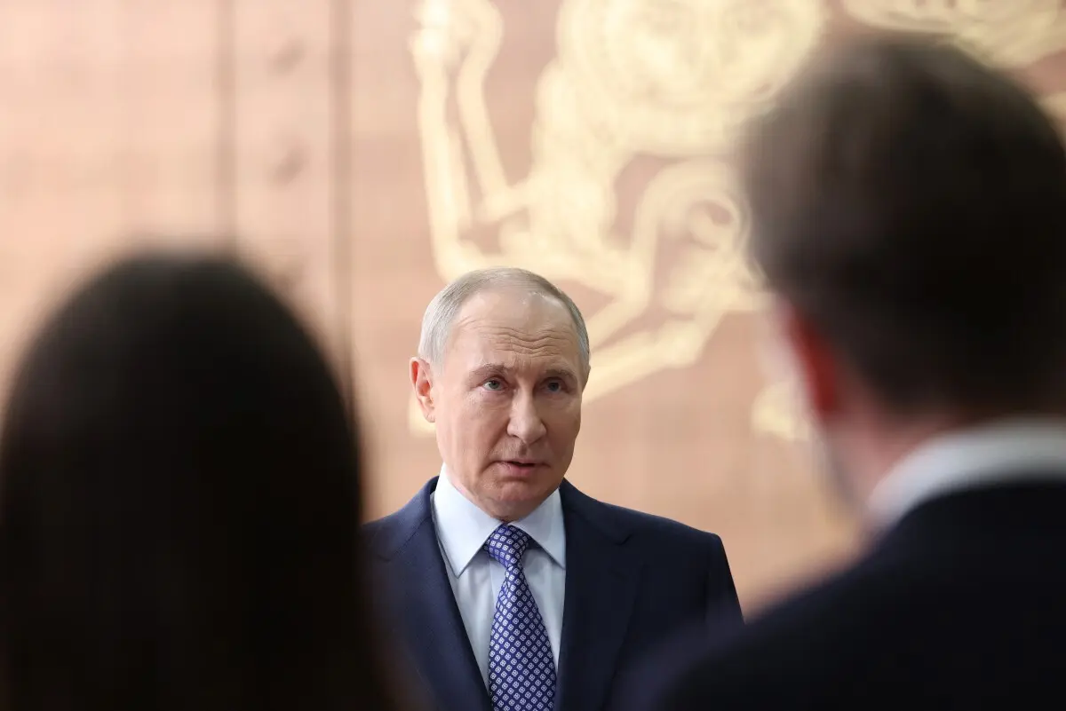 O presidente russo, Vladimir Putin