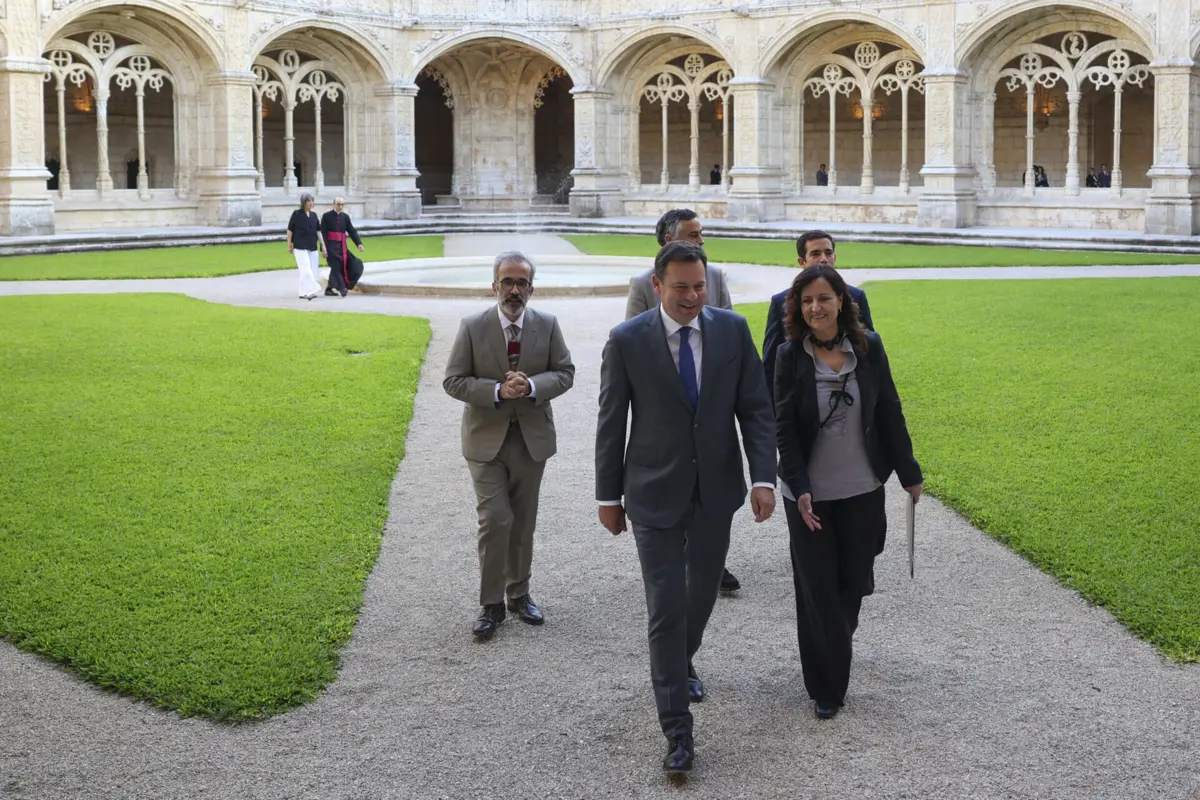 PM Luís Montenegro na apresentação do programa das comemorações dos 500 anos do nascimento de Luis de Camões