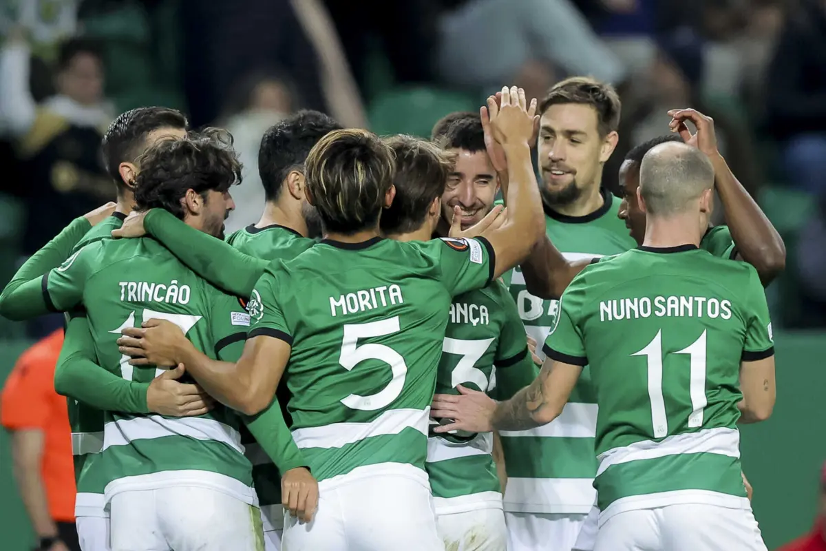 Sporting venceu o Sturm Graz por 3-0