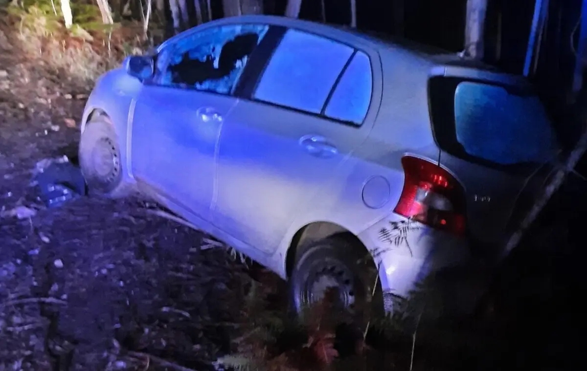 O homem foi fazer compras e, no regresso a casa, perdeu-se e despistou-se