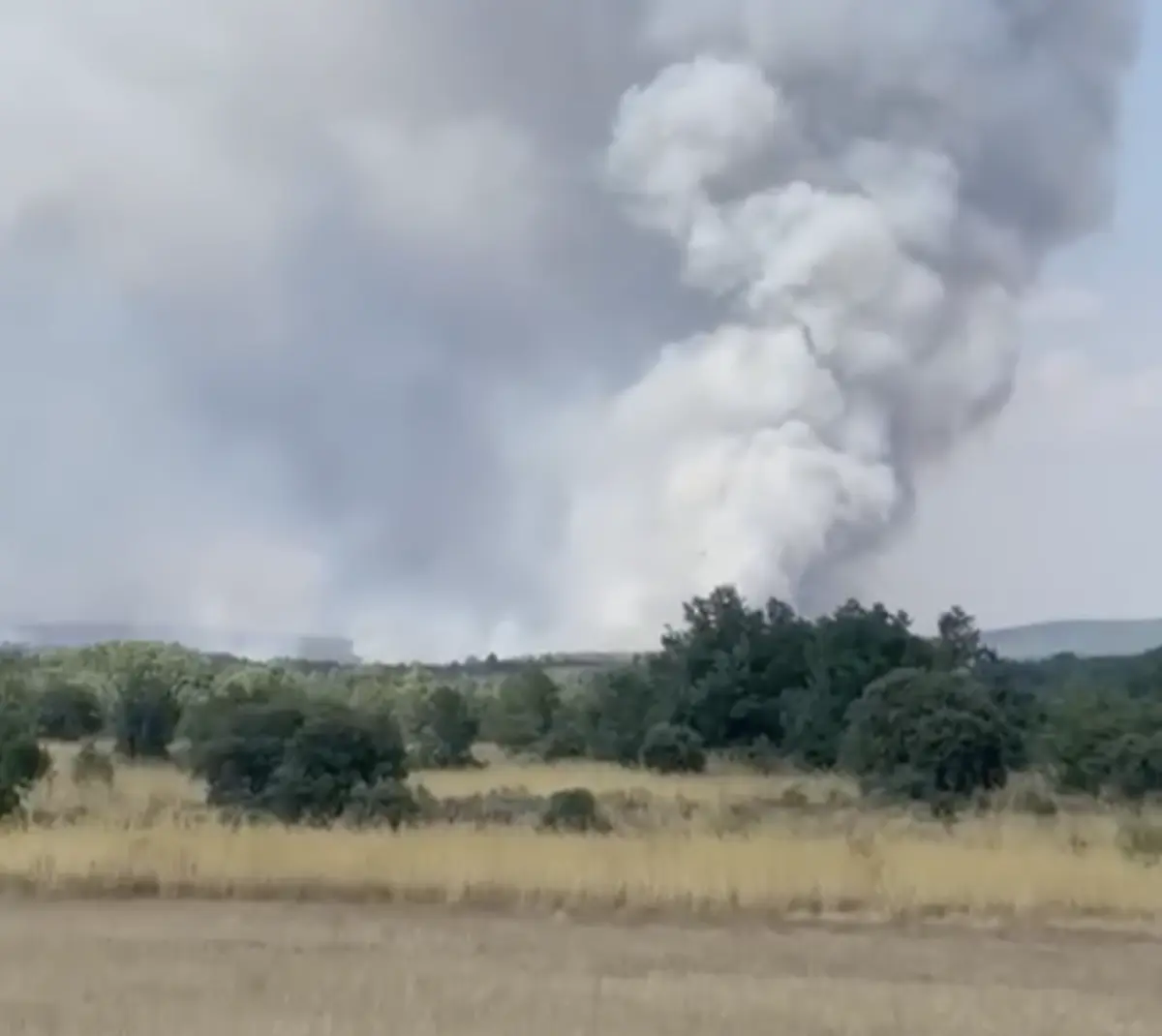 Incêndio em Vimioso