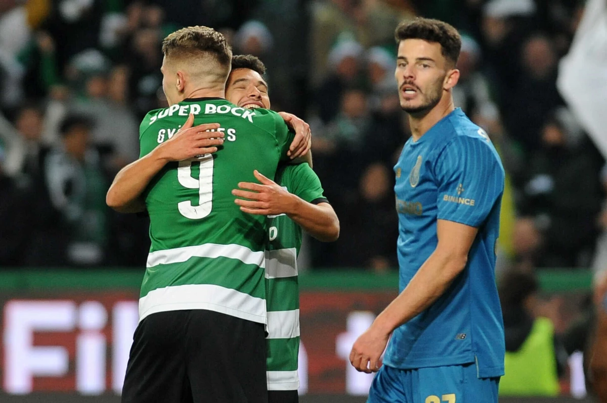 Sporting venceu o F. C. Porto por 2-0