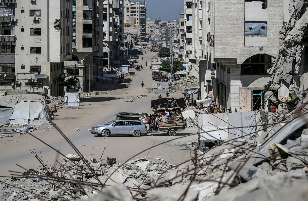 Imagem de contexto do artigo Hamas acusa Israel de querer "destruir completamente" cidade de Gaza