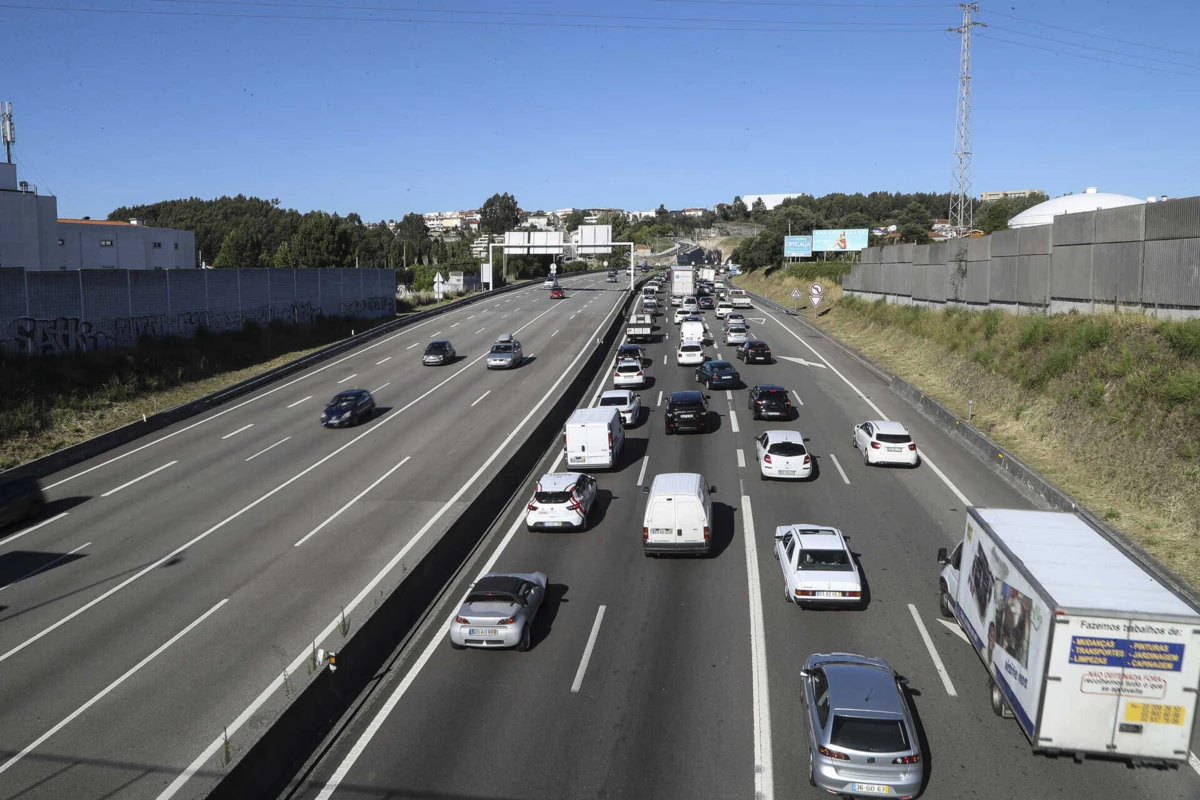 Acidente deu-se na Maia