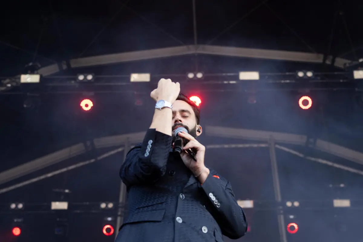 David Bruno levou bom humor ao palco do Primavera