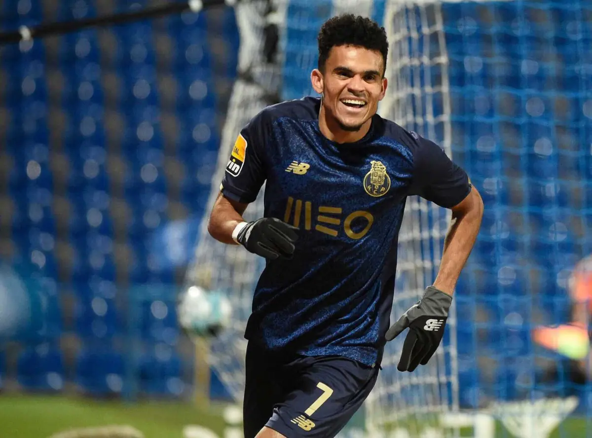 Luis Díaz jogou no F. C. Porto entre 2019 e 2022