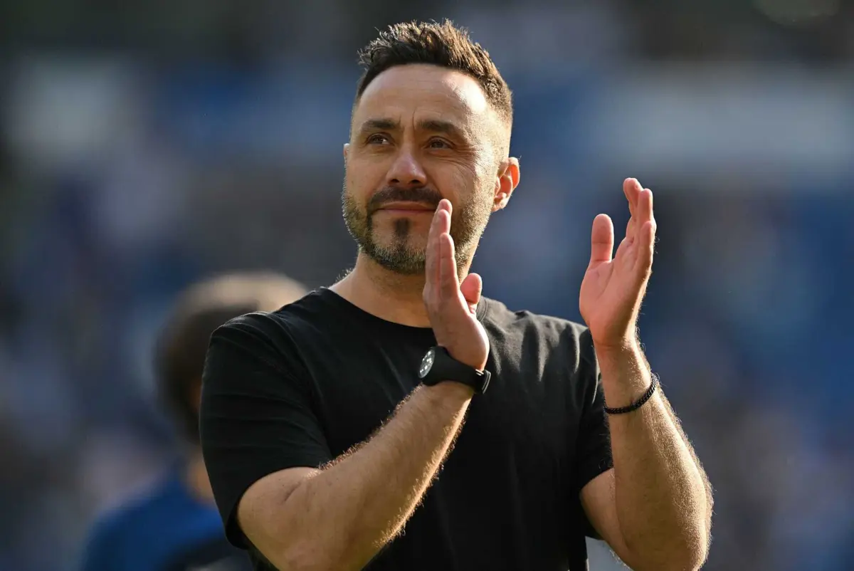 Roberto De Zerbi está em fim de ciclo com o Brighton