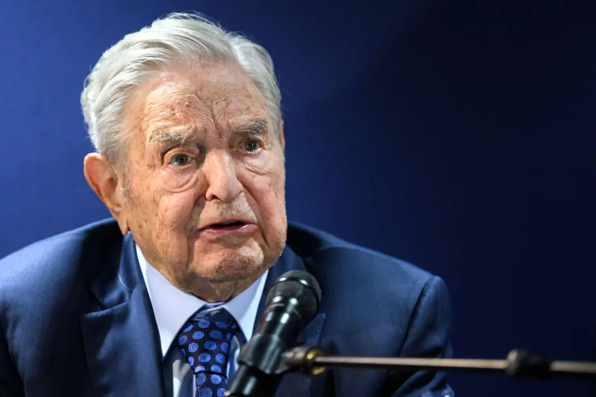 O bilionário de 95 anos nascido na Hungria, George Soros