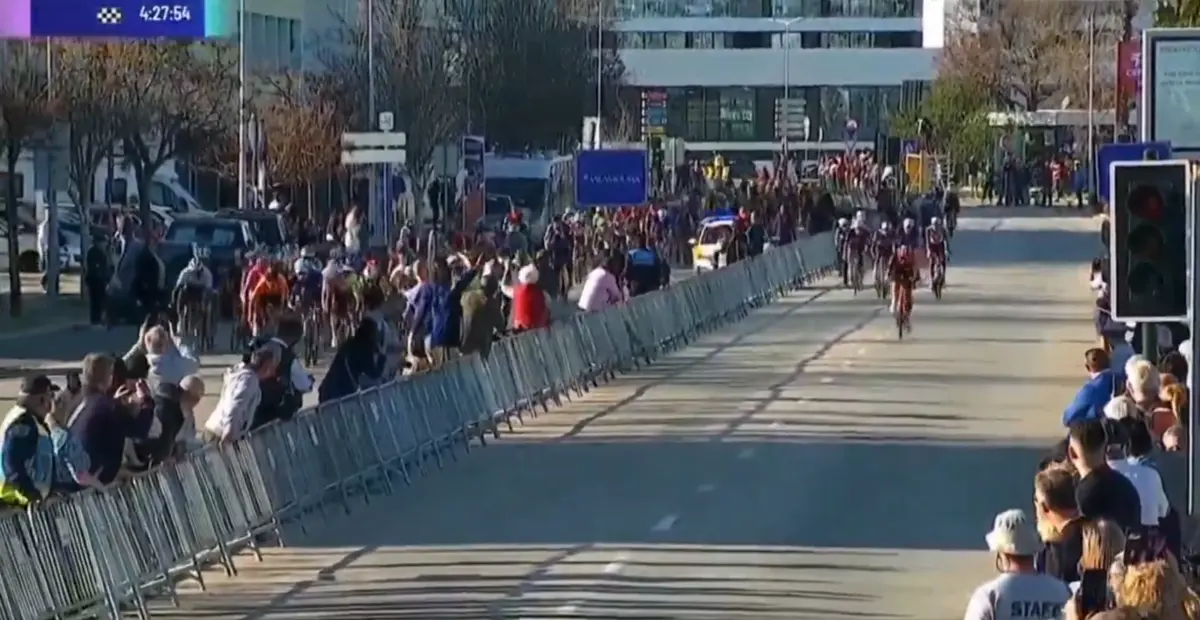 Final da Volta ao Algarve foi conturbada