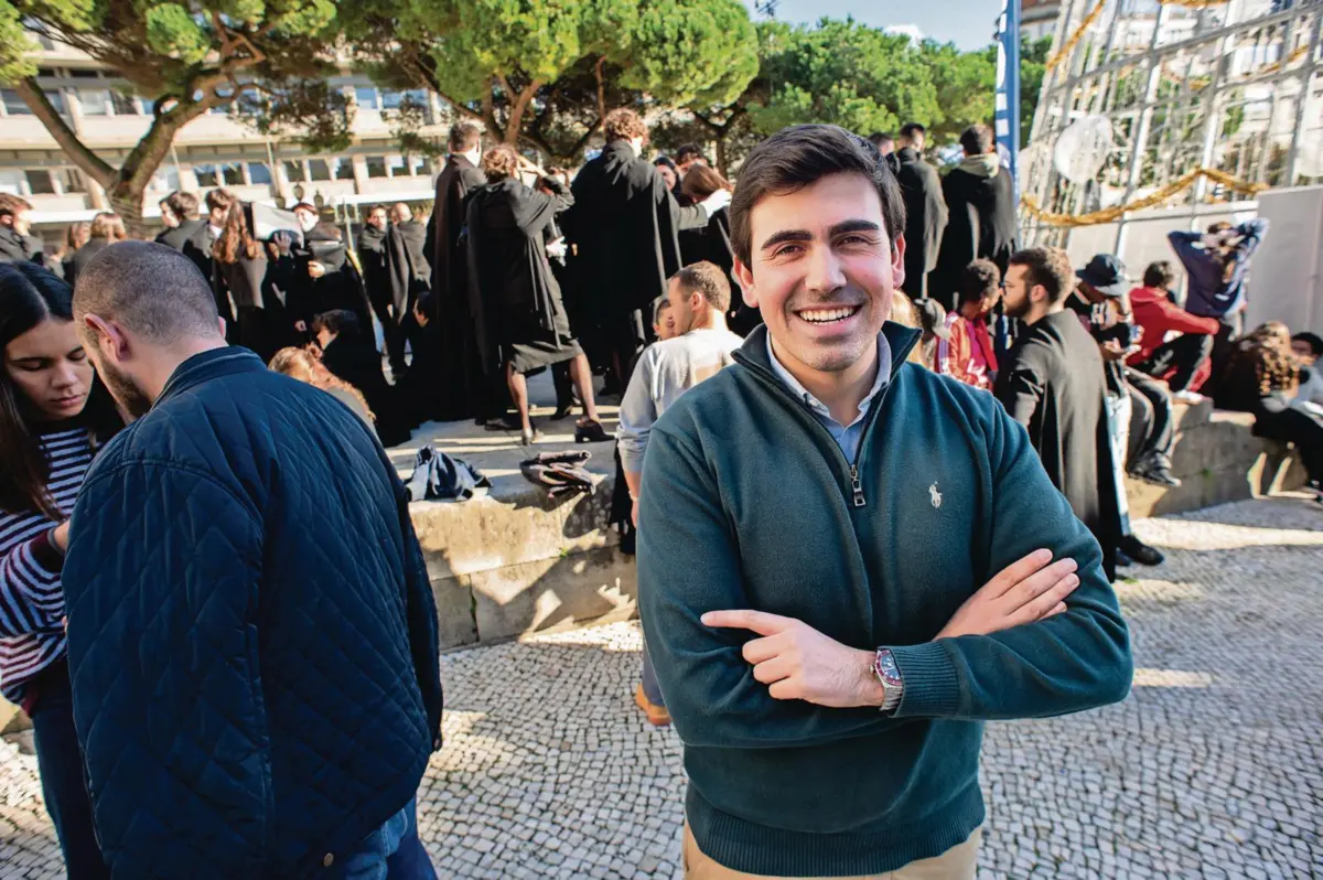 Francisco Porto Fernandes, presidente da Federação Académica do Porto