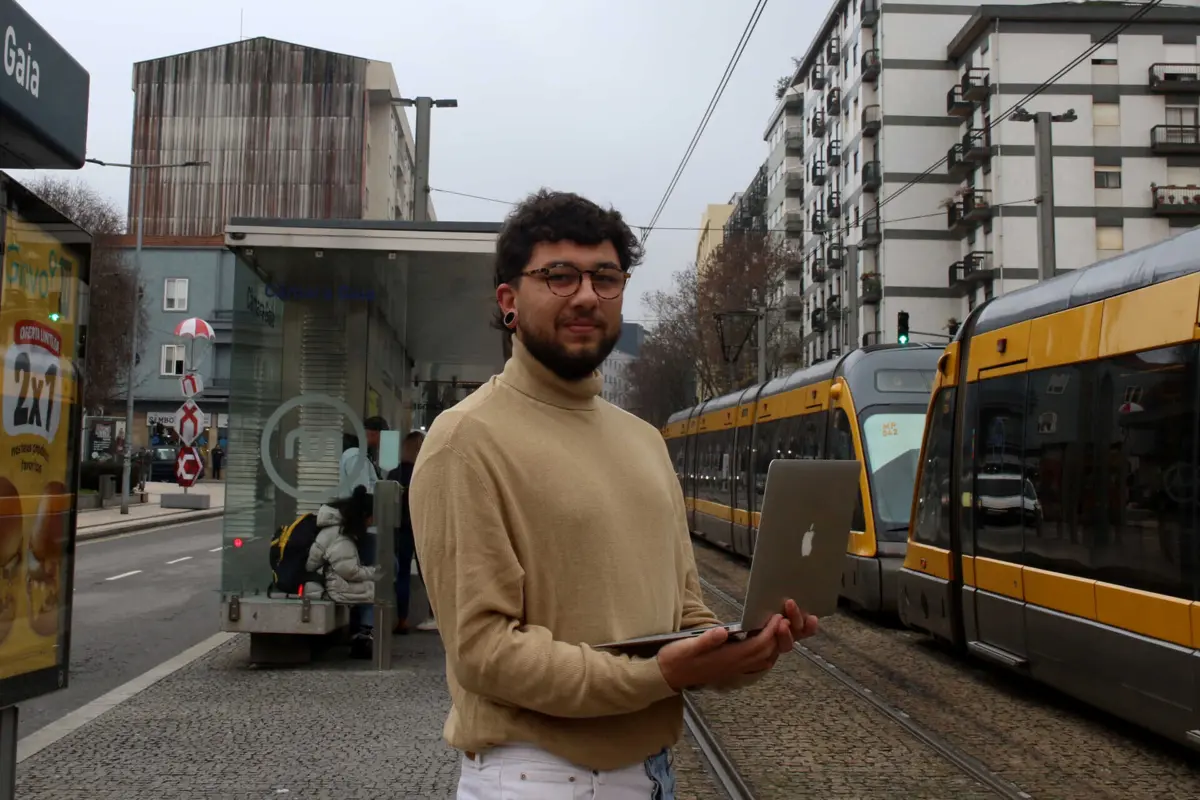 Maurício Santos reside em Gaia desde o início de 2023, por causa do valor das rendas