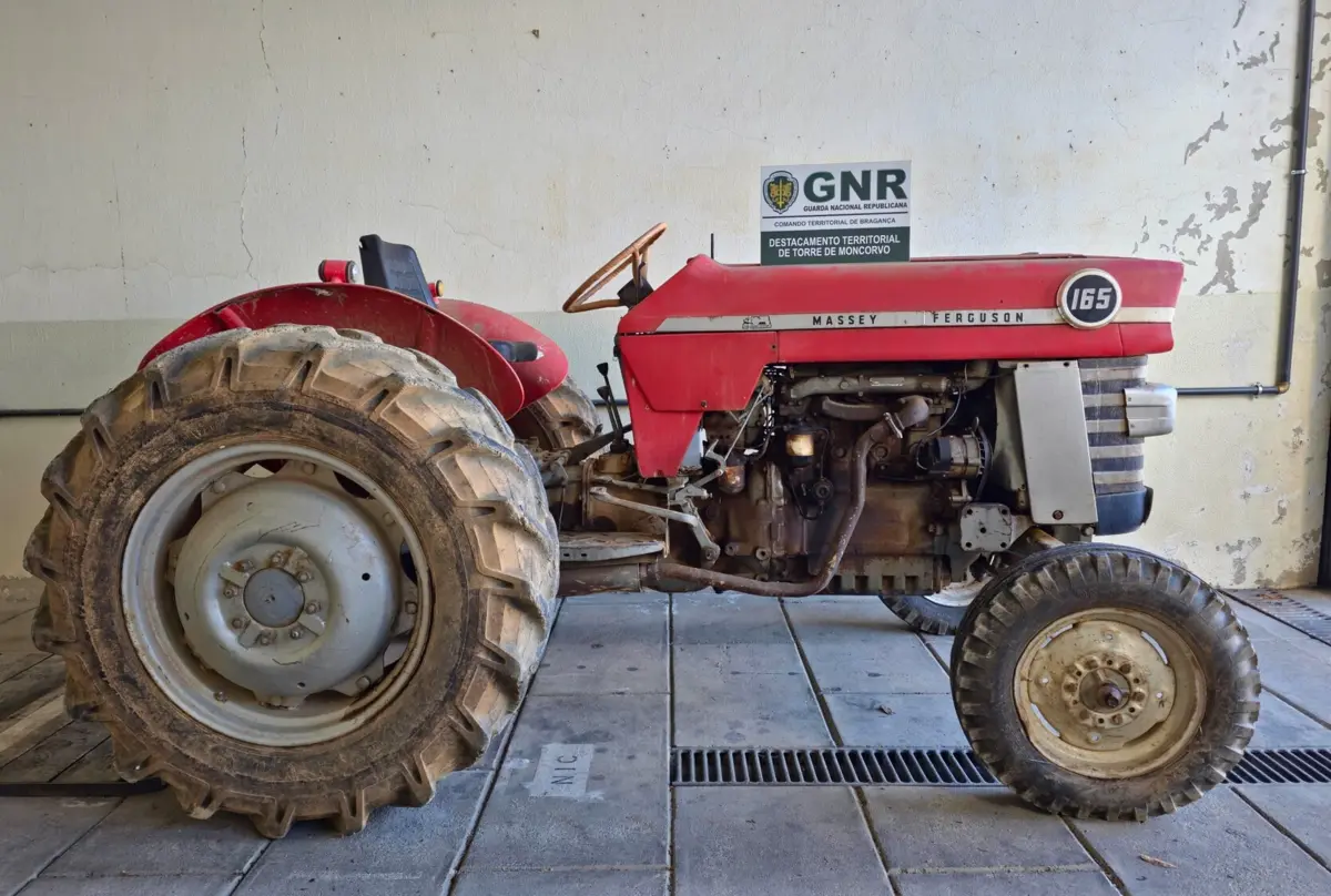 Imagem de contexto do artigo GNR recuperou trator furtado em Freixo de Espada à Cinta