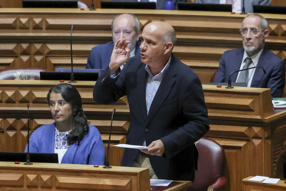 O secretário-geral do PCP Paulo Raimundo