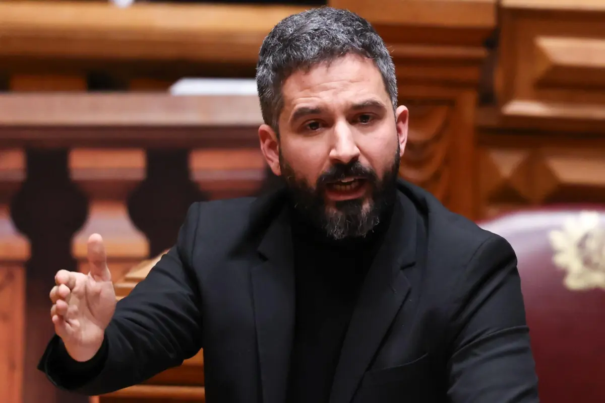 O deputado do Bloco de Esquerda, Fabian de Figueiredo