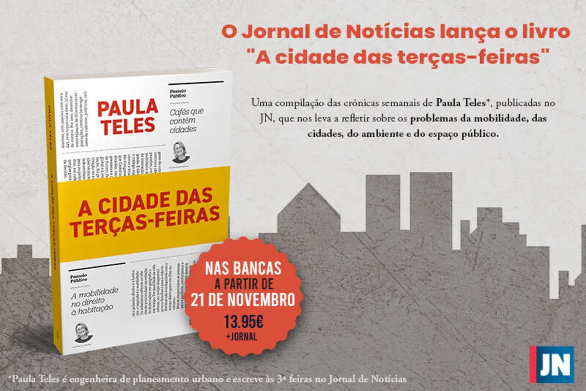 Imagem de contexto do artigo O Jornal de Notícias lança o livro "A cidade das terças-feiras"