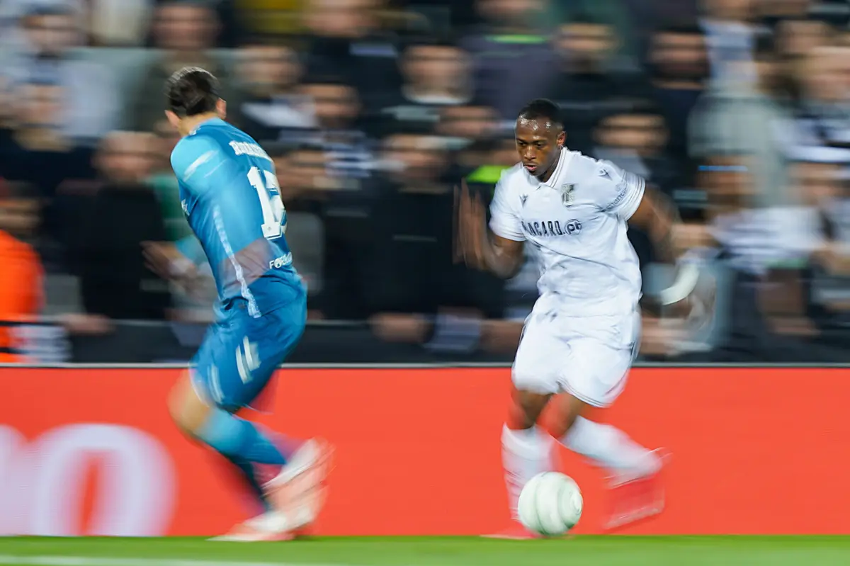 Umaro Embaló chegou ao Vitória no mercado de janeiro