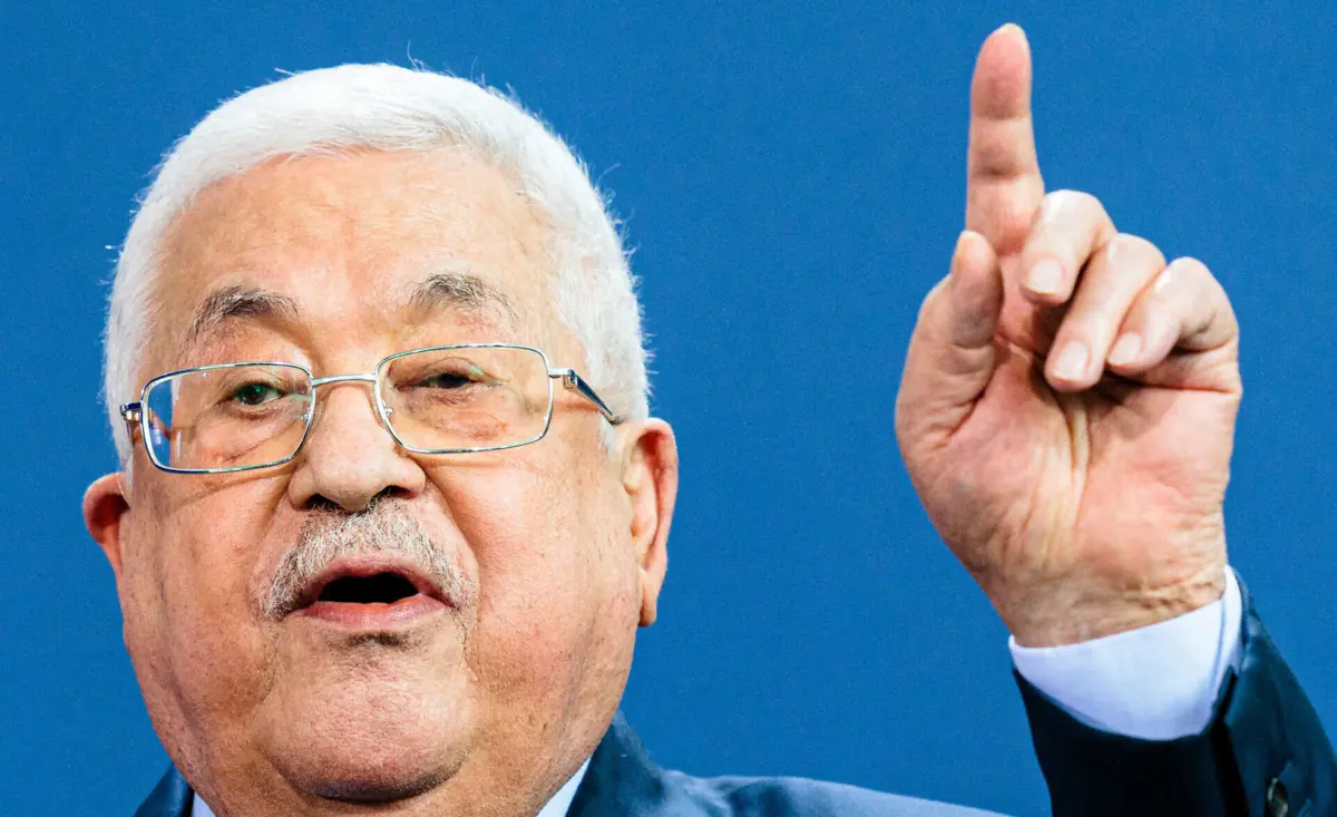 O presidente da Autoridade Palestiniana (AP), Mahmoud Abbas