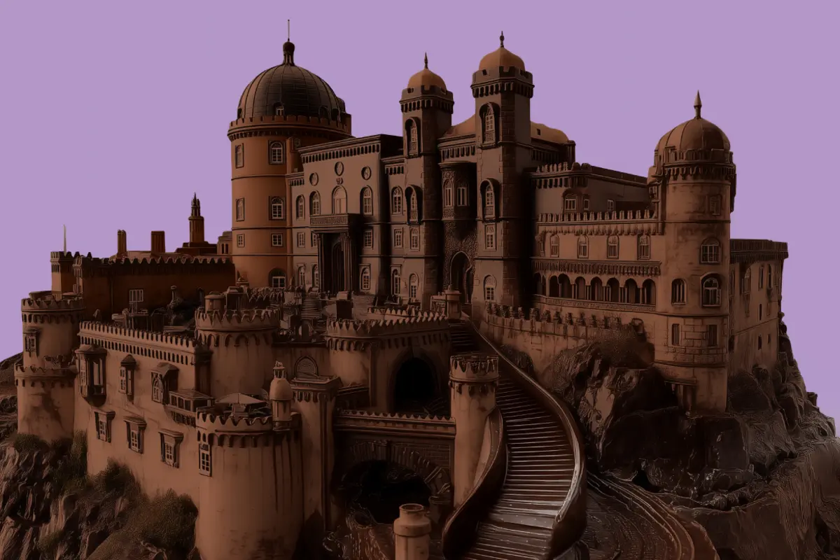 Exposição de Sintra em chocolate para ver no shopping Alegro Sintra