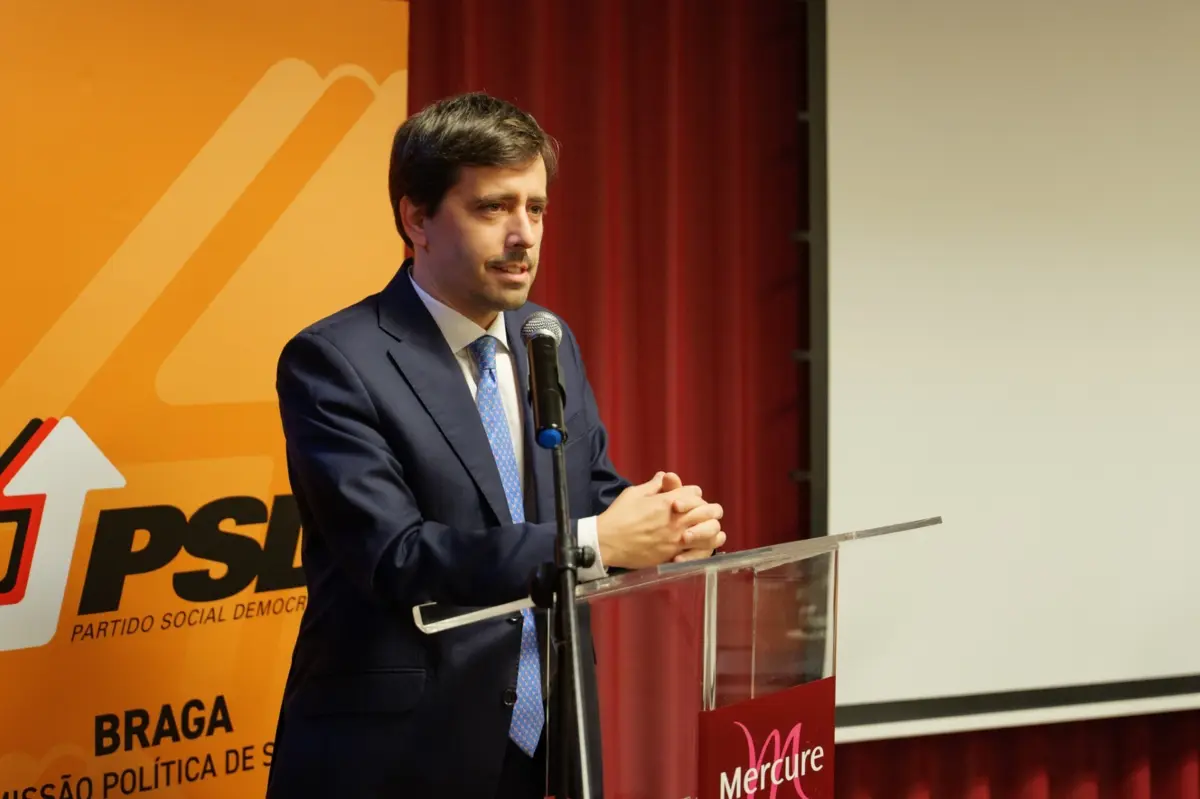 João Rodrigues no Plenário do PSD de Braga