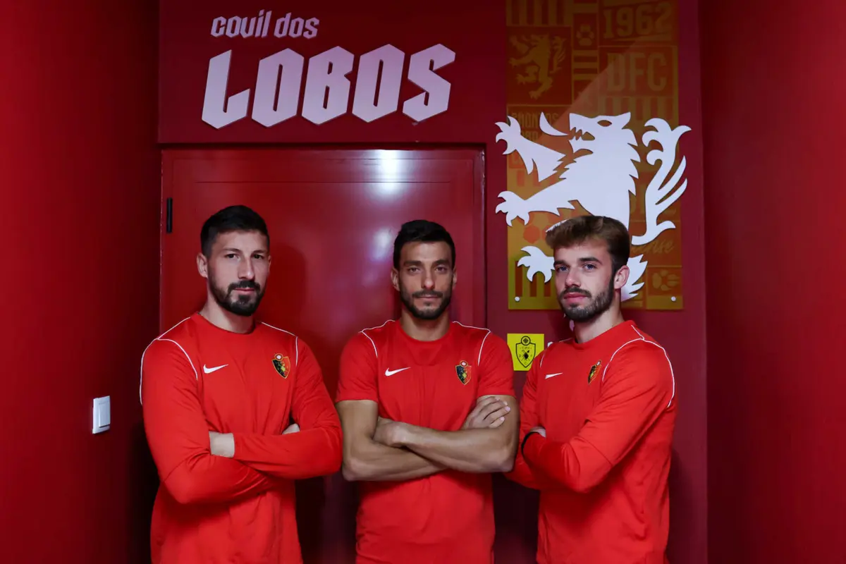 João Faria, Diogo Ribeiro e Bruno Silva têm boas memórias dos leões. O primeiro até já eliminou o clube de Alvalade, na Taça, quando marcou o golo do Varzim, na época passada