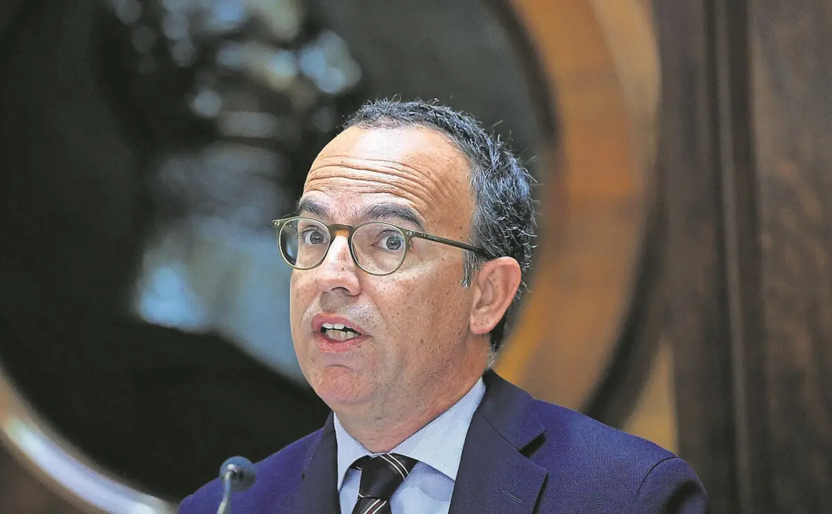 O ministro da Cultura, Pedro Adão e Silva