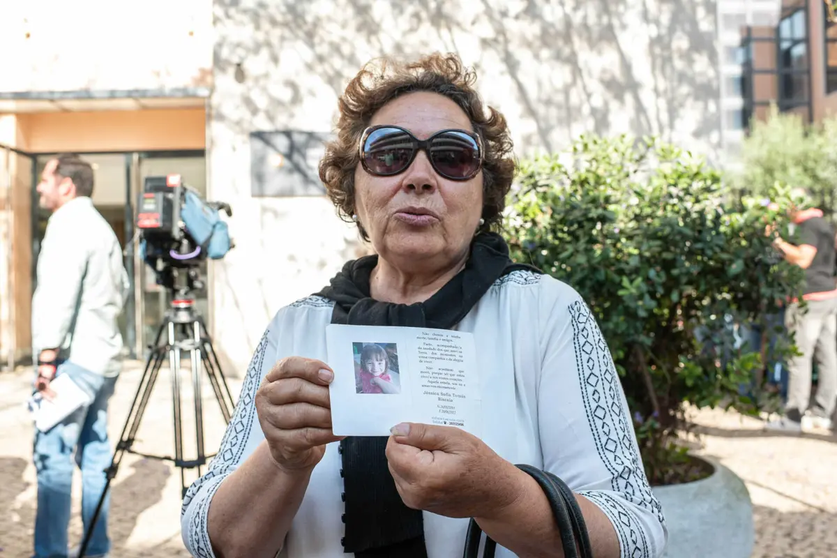 Maria Lino, avó paterna de Jéssica