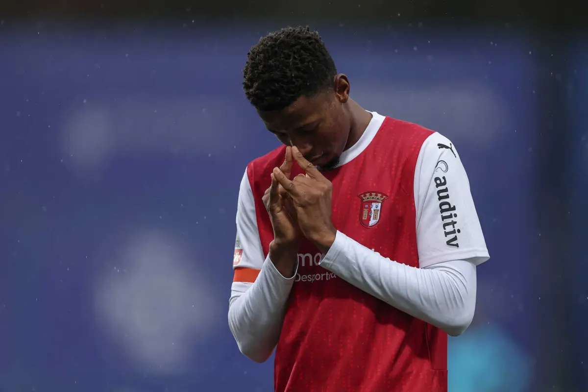 Simon Banza, avançado do Braga