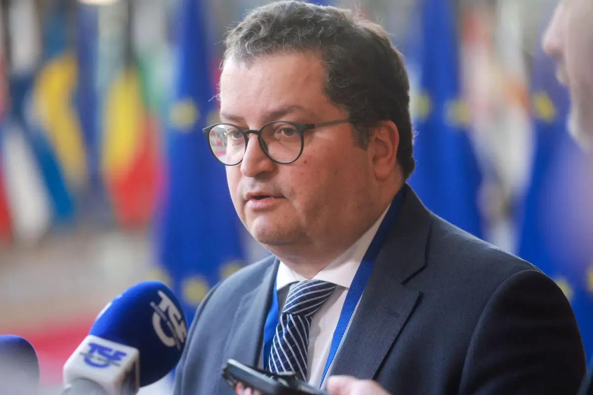 Ministro Miranda Sarmento em Bruxelas