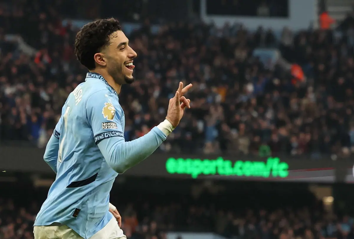 Marmoush assinou um hat-trick