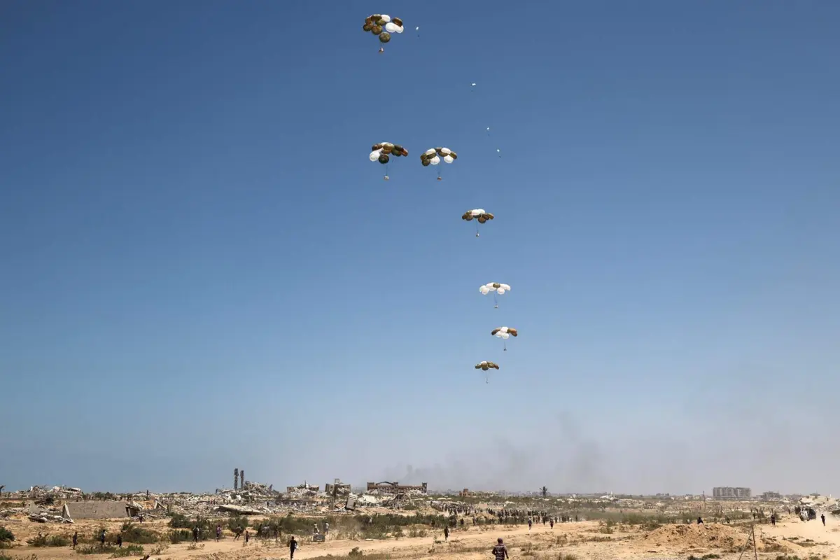 O desastre aconteceu em Nuseirat, no centro de Gaza