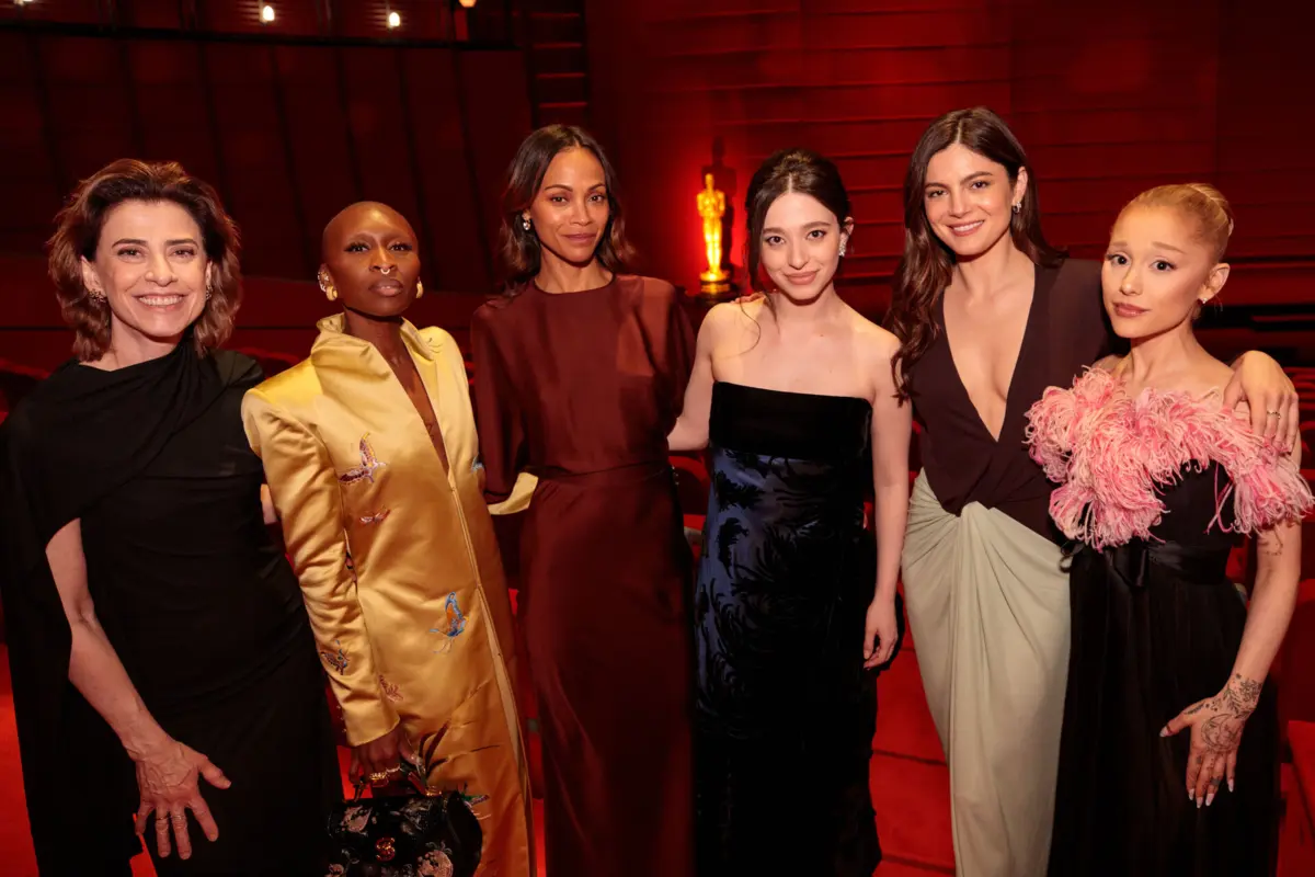 Fernanda Torres, Cynthia Erivo, Zoe Saldaña, Mikey Madison, Monica Barbaro e Ariana Grande