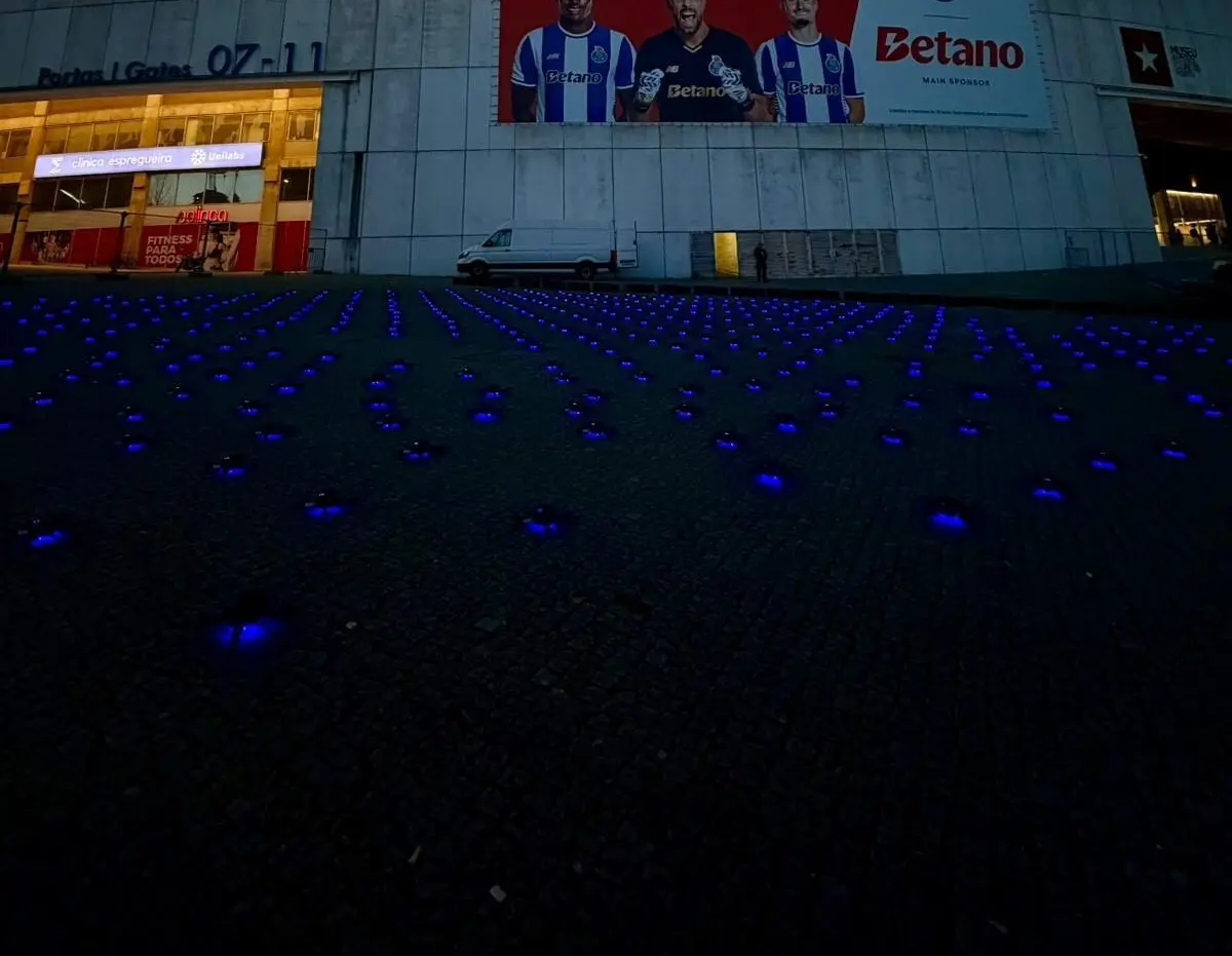 Drones já estão a postos nas imediações do Dragão