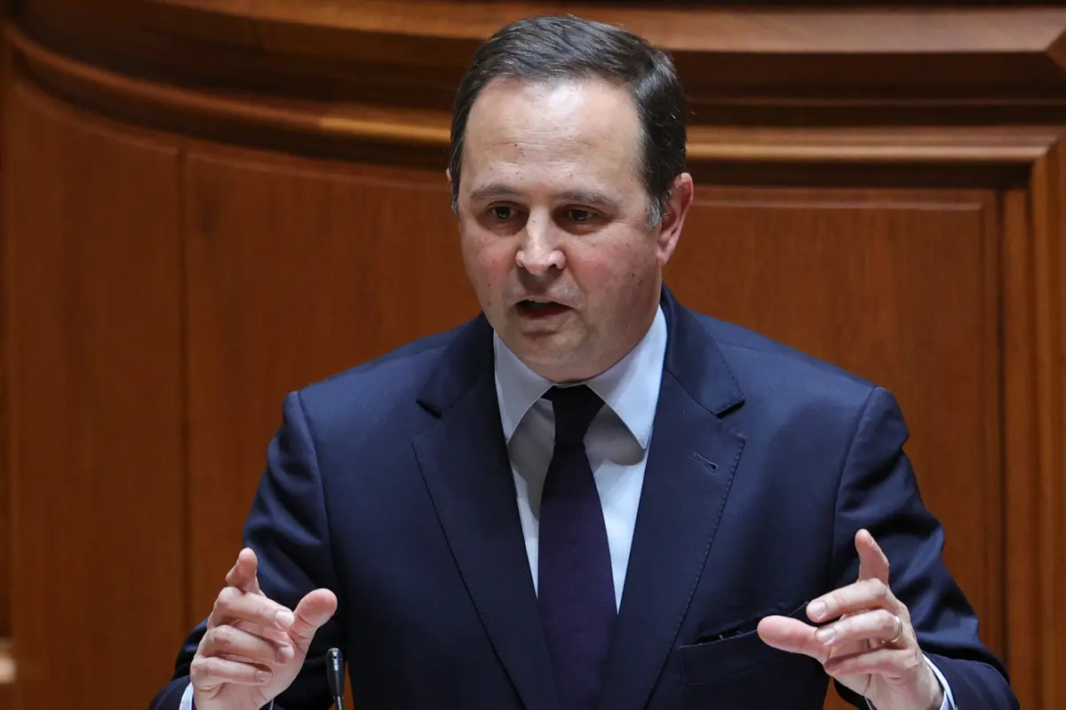 O ministro das Finanças, Fernando Medina