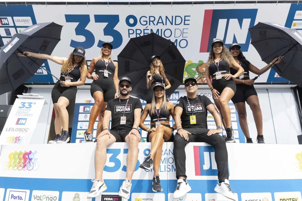 Feira dos Sofás trouxe comitiva alargada para animar prova e divulgar a empresa