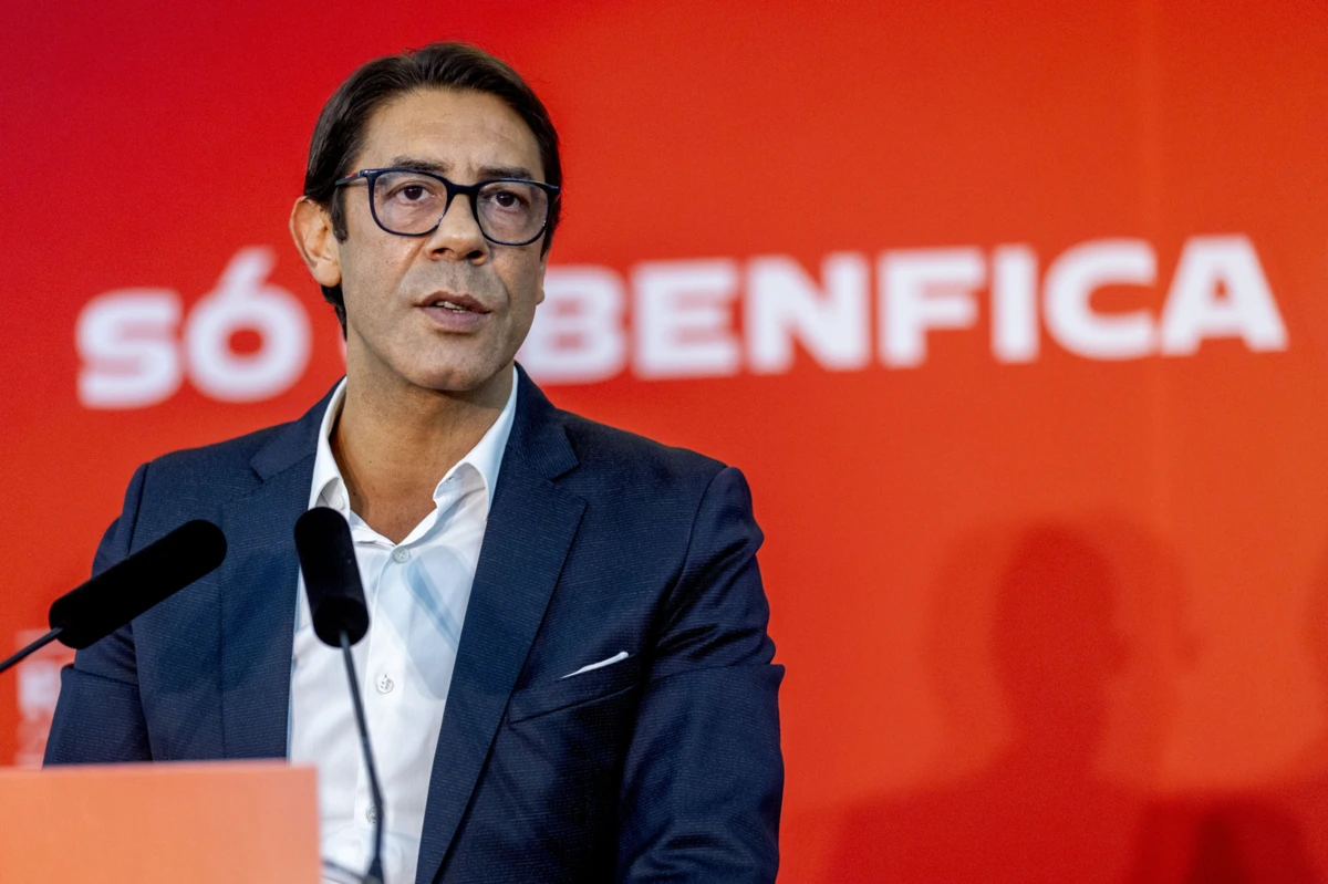 Rui Costa, presidente e candidato às eleições do Benfica
