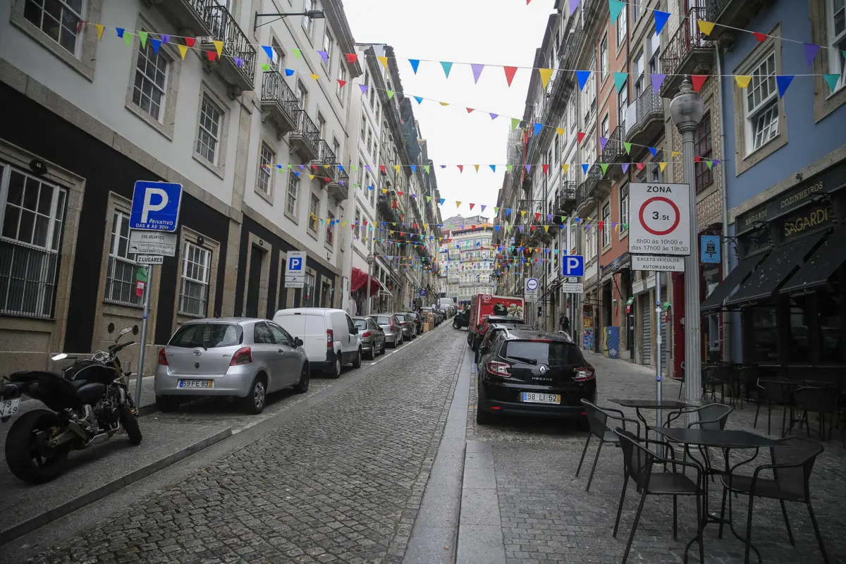Rua de S. João, no Porto