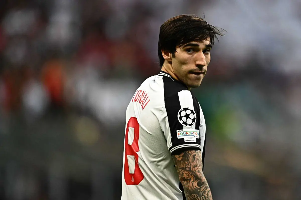 Sandro Tonali, médio do Newcastle