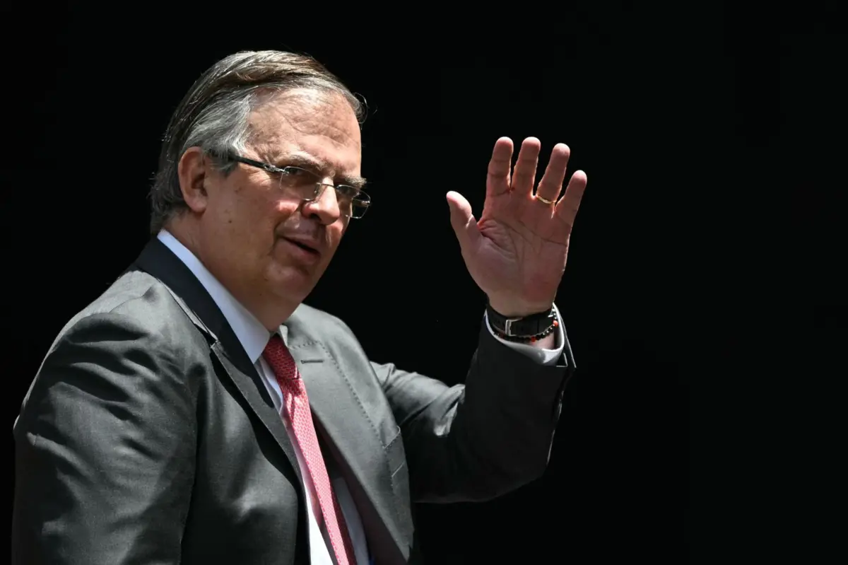 O secretário da Economia mexicano, Marcelo Ebrard