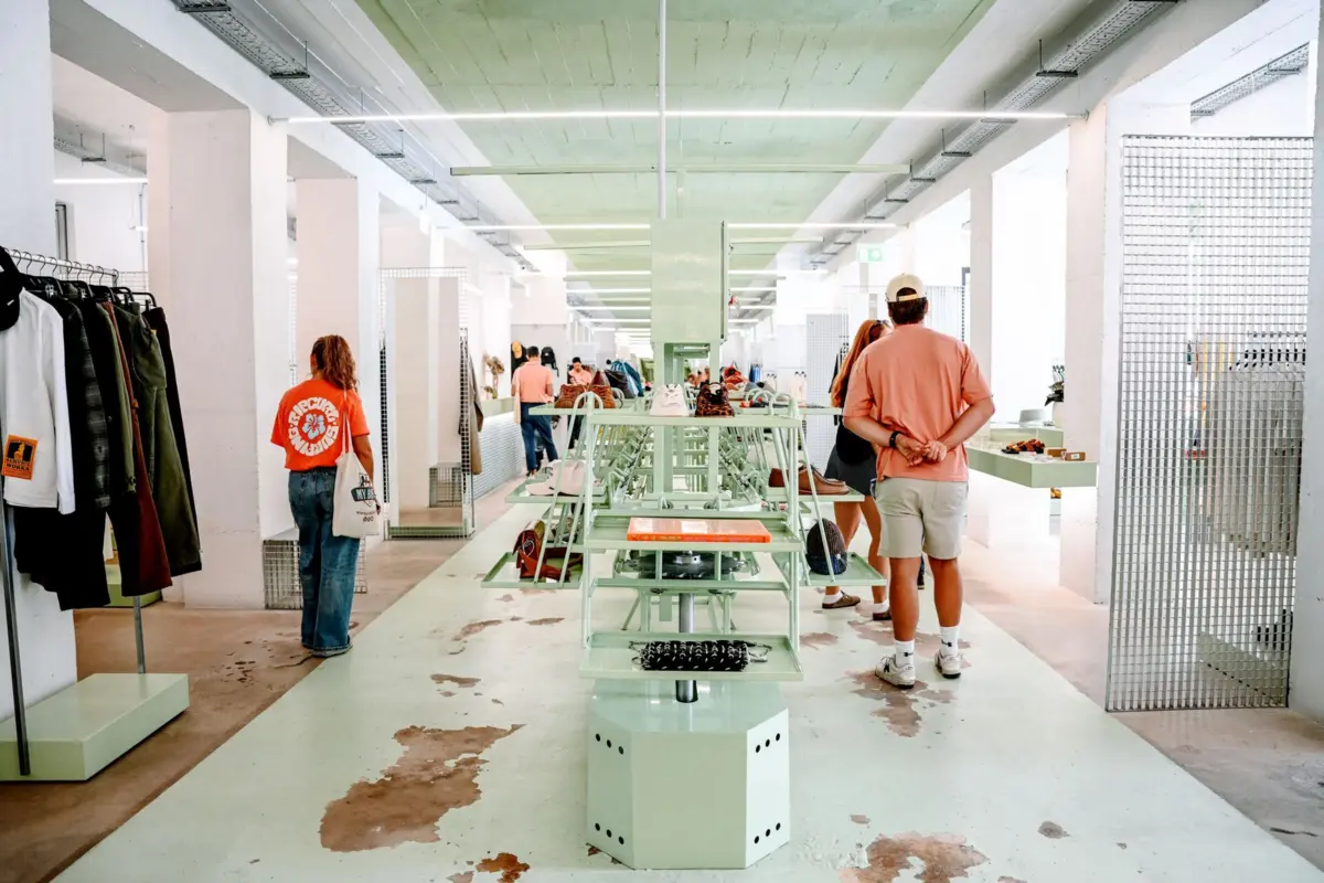 A nova loja The Feeting Room fica no Lx Factory, em Lisboa.