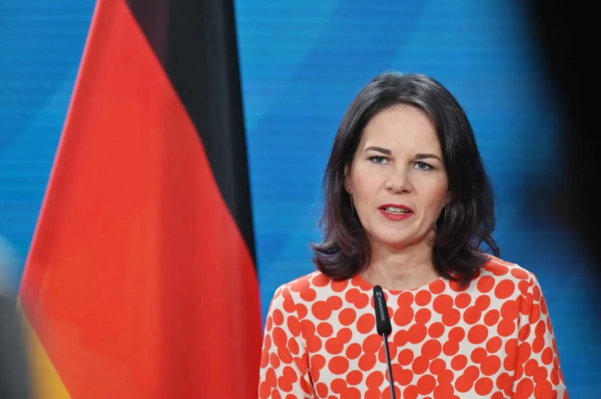 #Putin não vai parar por nada", disse a ministra alemã, Annalena Baerbock