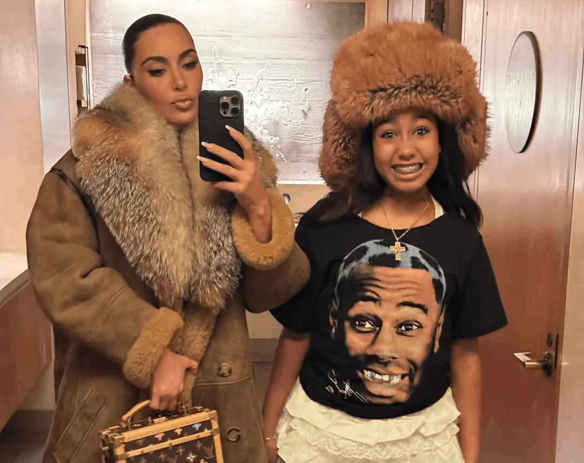 Kim Kardashian tentou evitar que a filha North West, de 11 anos, participasse na nova música do pai