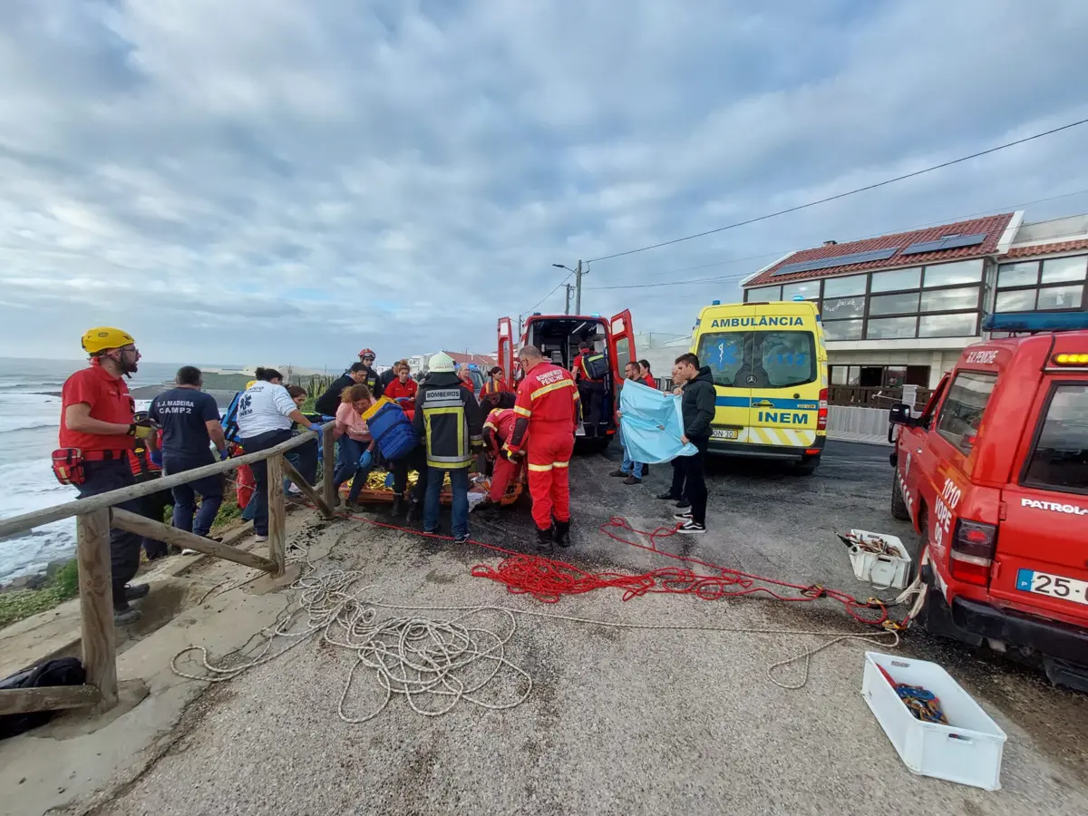 O homem de 65 anos foi estabilizado no local