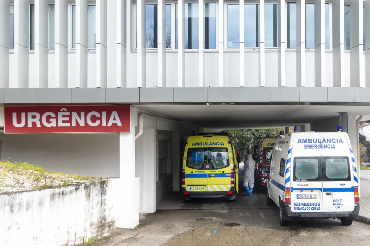 Vítima foi transferida para Hospital de Coimbra