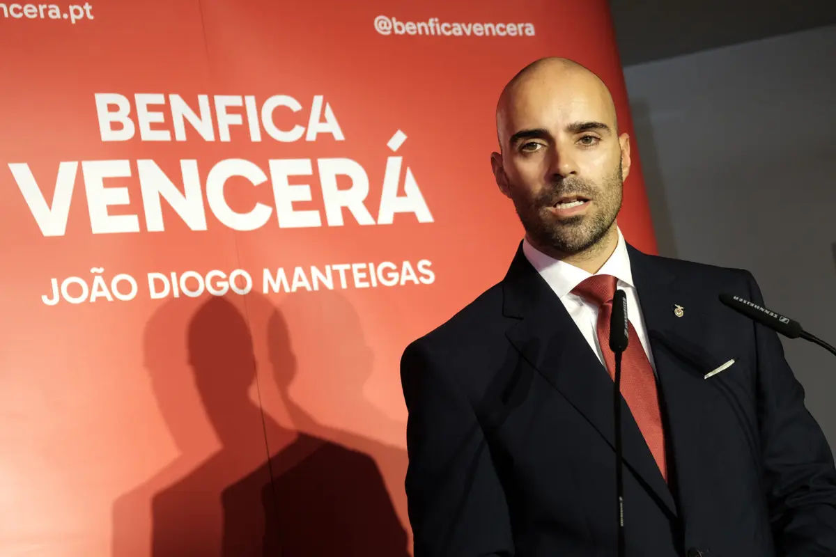 João Diogo Manteigas, candidato à presidência do Benfica