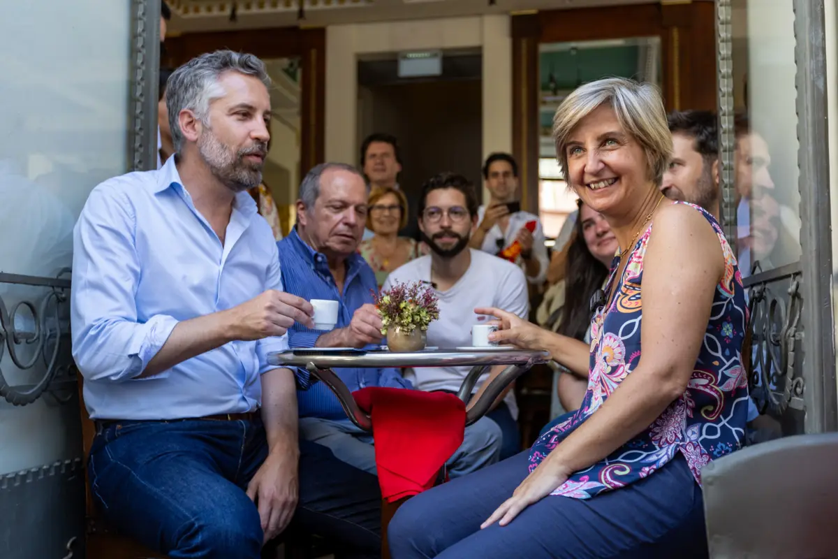 Pedro Nuno Santos, secretário-geral do PS, foi presença constante na campanha de Marta Temido às eleições europeias