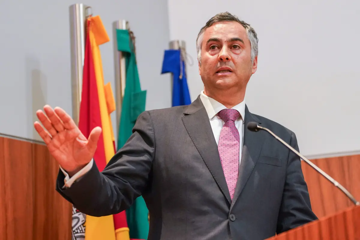 O ministro da Educação, Ciência e Inovação, Fernando Alexandre