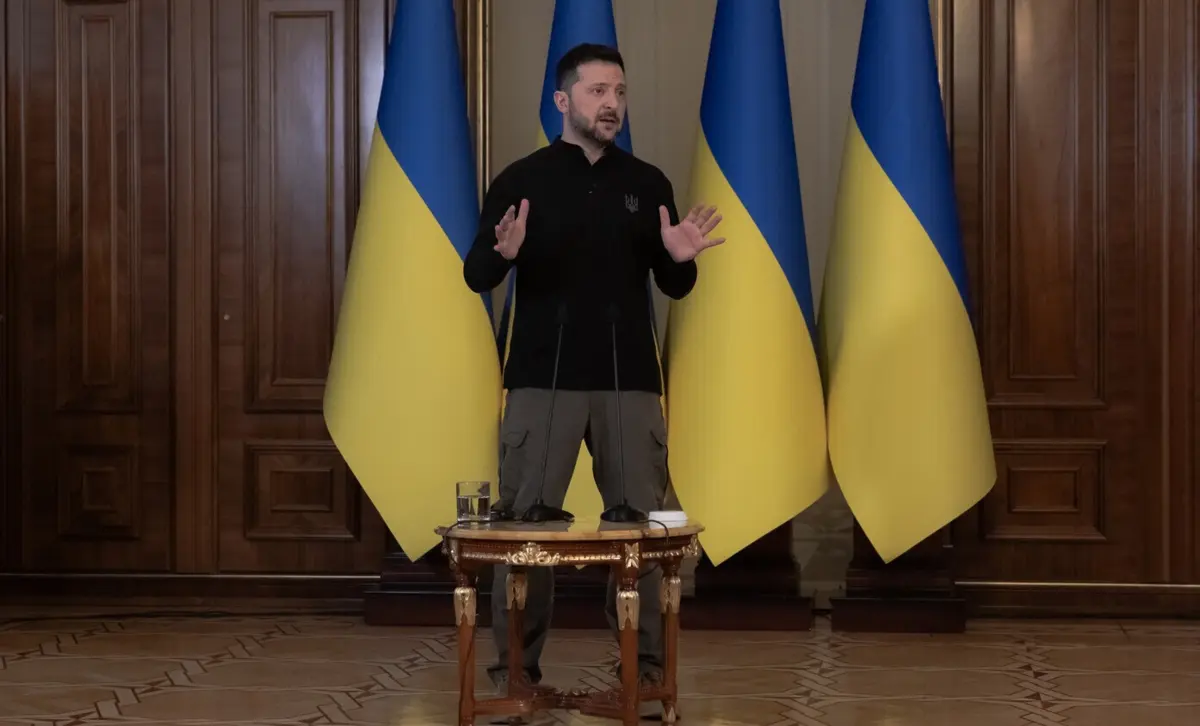 Para o líder ucraniano, cabe agora à Rússia pronunciar-se sobre o acordo proposto