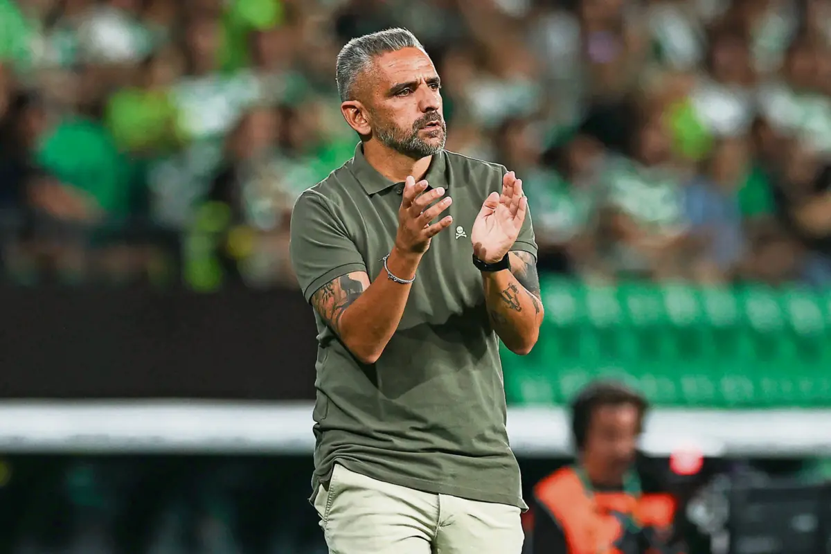 Rui Borges, treinador do Sporting