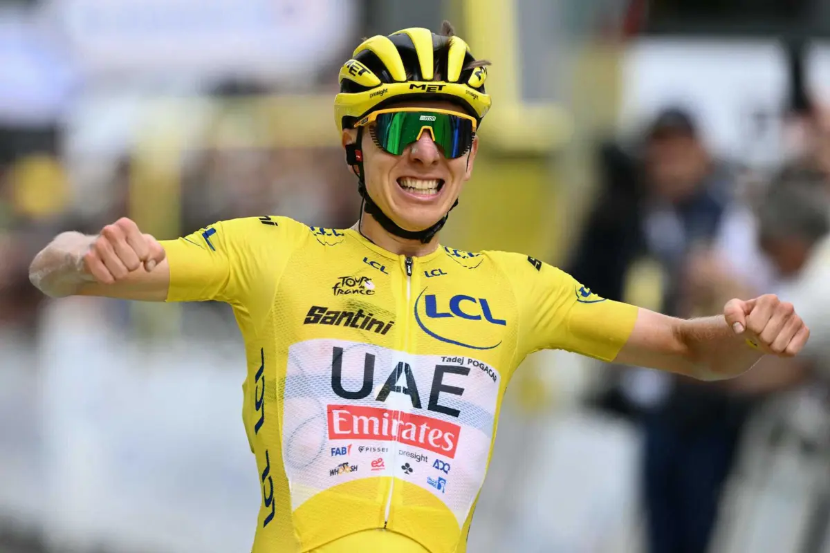 Pogacar cavou ainda mais vantagem para os principais rivais